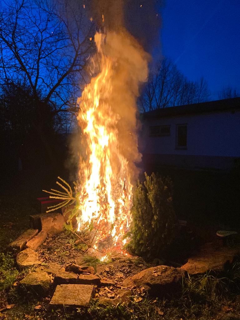 Weihnachtsbaumverbrennung 08.01.23